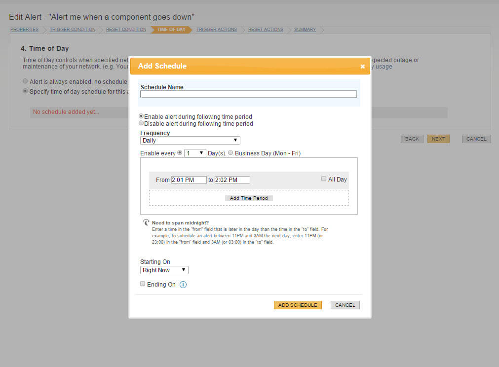 Network Monitoring Alerts Network Notification Software SolarWinds