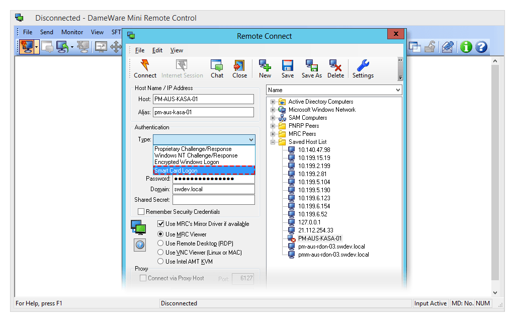 Smart Card Authentication - Military-grade Remote Login | Dameware