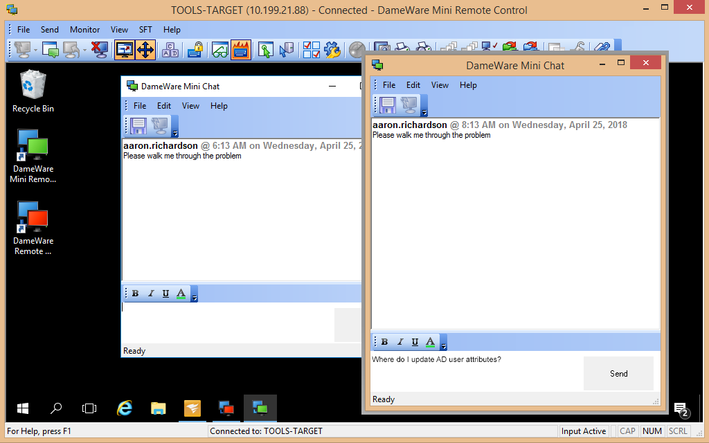 Remote Desktop Support PC Control Software Dameware