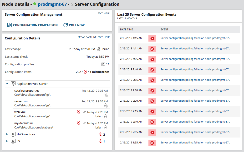 Registry Monitoring Tool Track Registry Changes SolarWinds