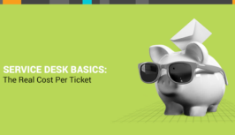 service desk basics cost per ticket