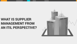 supplier management ITIL