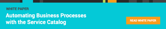 Automating Business Processes with the Service Catalog White Paper