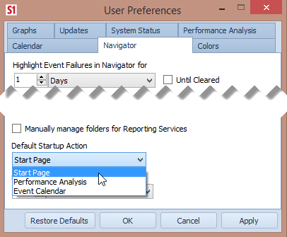 default-startup-action