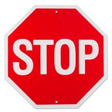 stop sign