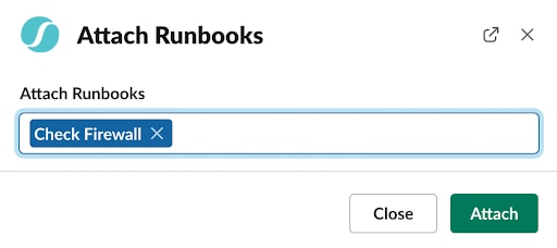 Attach Runbooks
