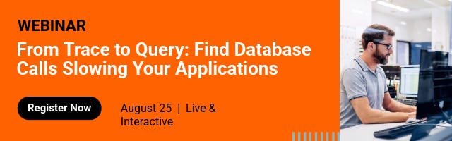 From Trace to Query Database webinar banner
